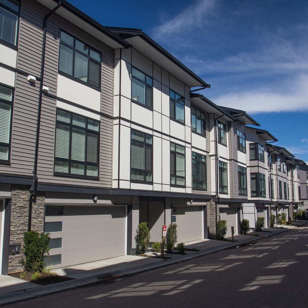 condos on a side street